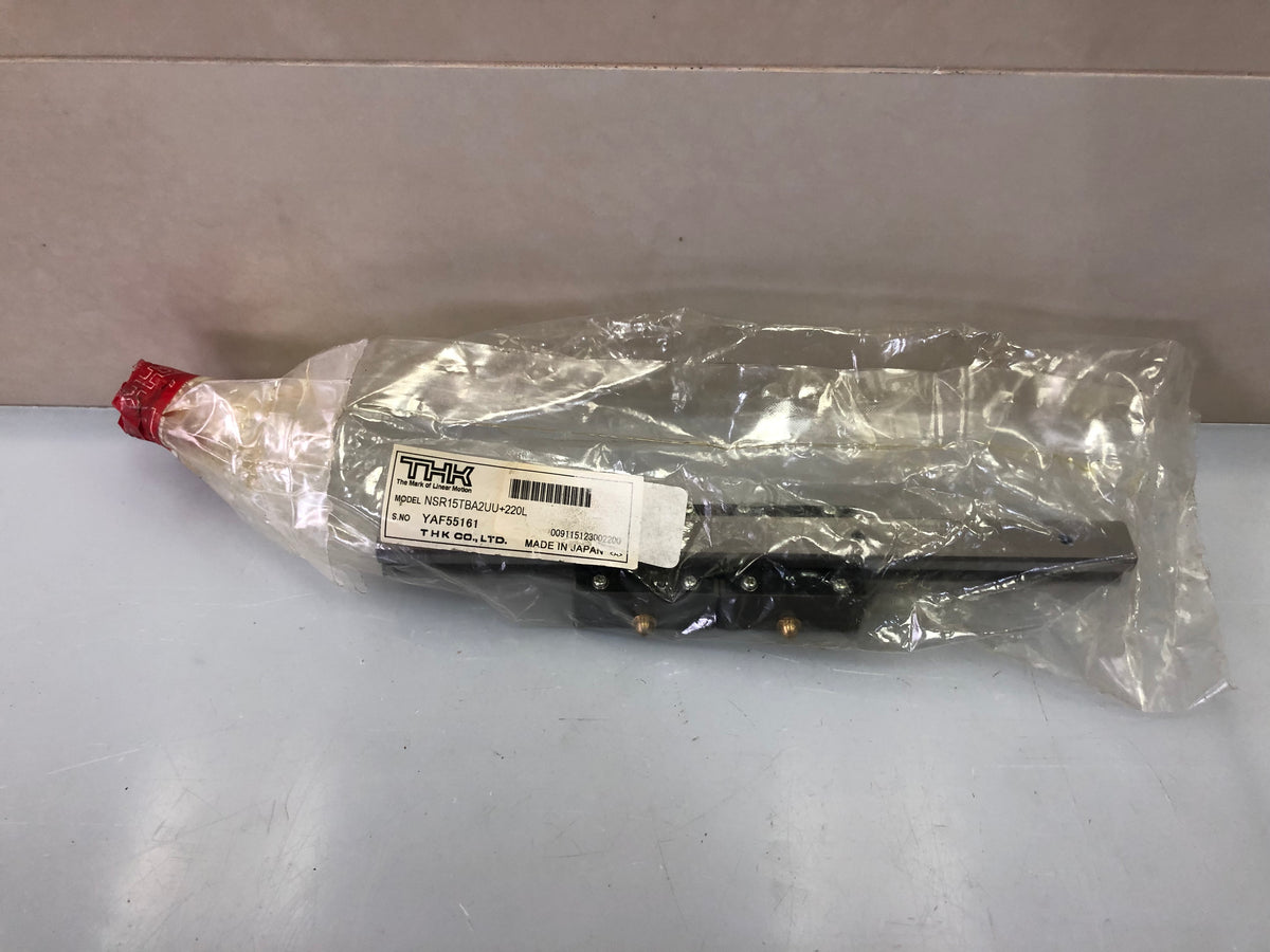 THK NSR15TBA2UU+220L Linear Guide – 2 Blocks with 220mm Rail