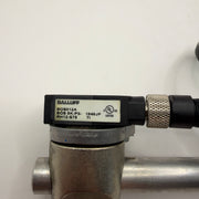 Balluff BOS012A BOS 5K-PS-RH12-S75 Photoelectric Diffuse Sensor with Metal Mount & 45cm Cable
