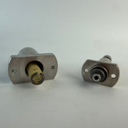 MISUMI LHICWMF10 10mm Flanged Linear Ball Bushing Assemblies – Lot of 2