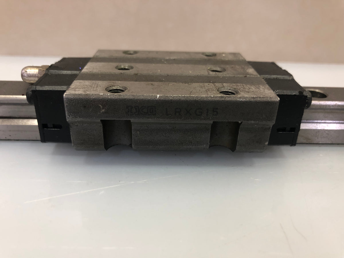 1x IKO LRXG15 Linear Slide – 2 LRXG 15 Blocks with 420mm Rail