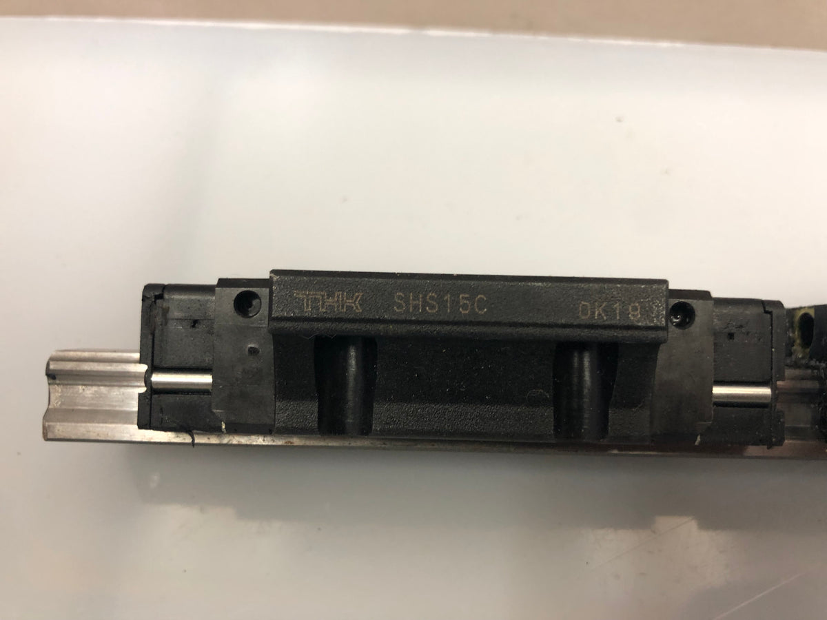 THK SHS15C Linear Guide – 2 Blocks on 220mm Rail | SHS15 Precision Slide System