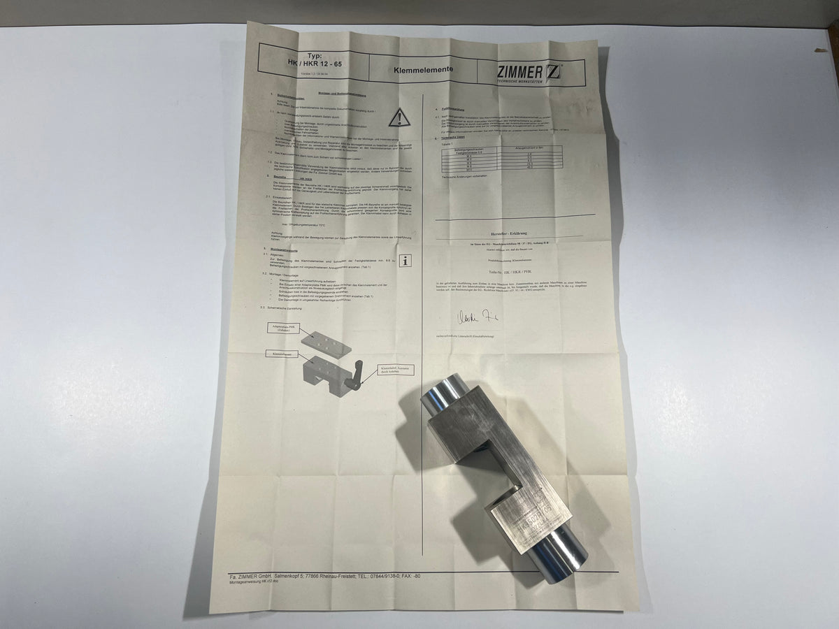 ZIMMER HK3502R/05 JD224AA Gripper – BRAND NEW
