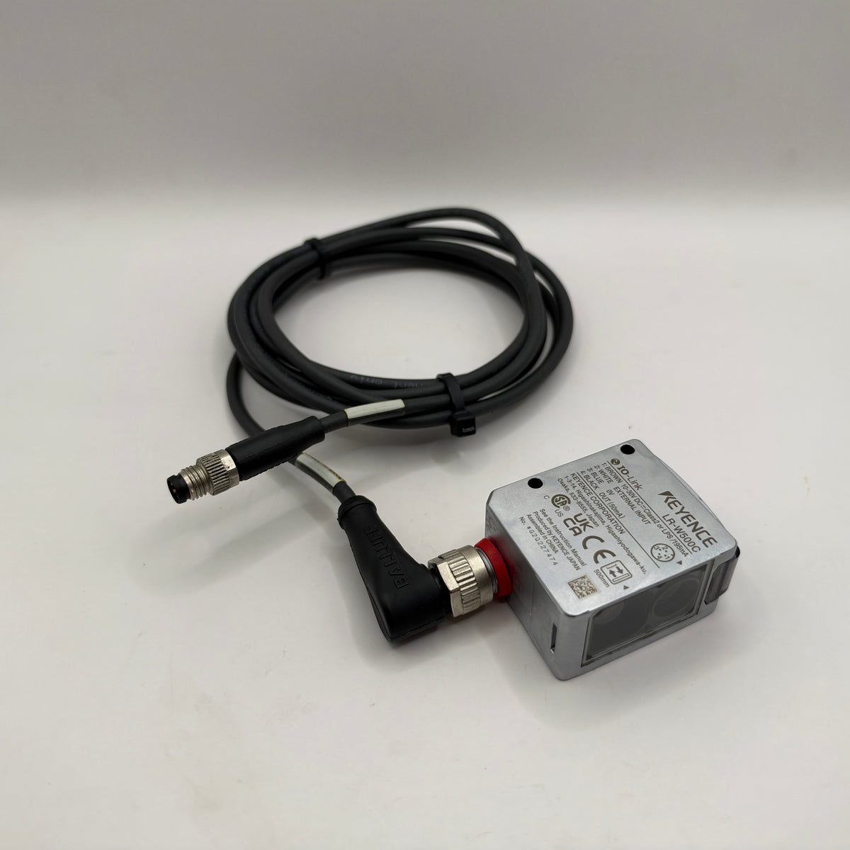 KEYENCE LR-W500C Full-Spectrum Sensor 30-500mm IO-Link with 210cm BALLUFF Cable