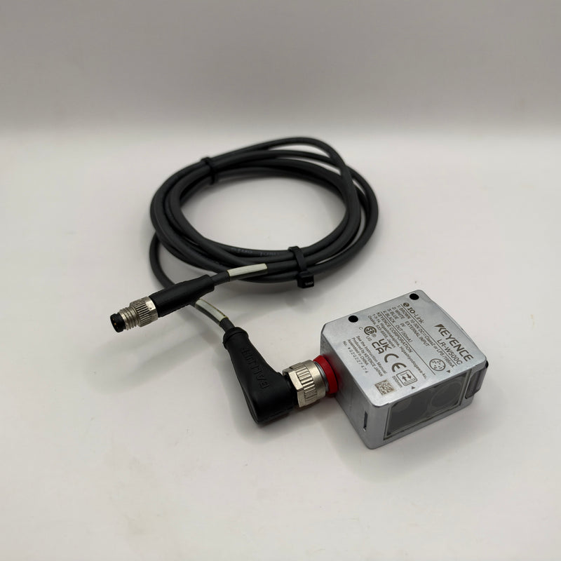 KEYENCE LR-W500C Full-Spectrum Sensor 30-500mm IO-Link with 210cm BALLUFF Cable