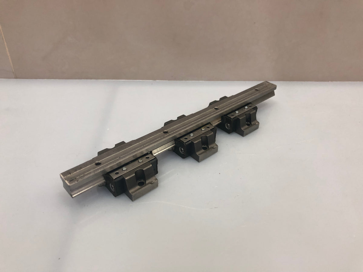 THK SR15SB+230LP Linear Guide – 3 SR15SB Blocks on 230mm Rail