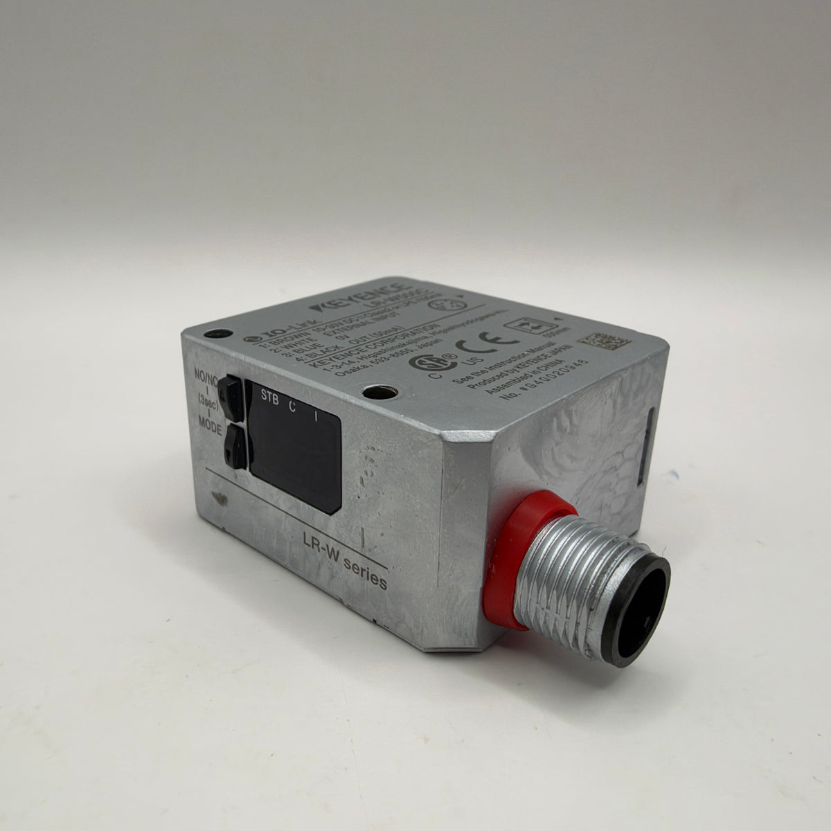KEYENCE LR-W500C Full-Spectrum Sensor IO-Link 500mm – For Parts or Repair