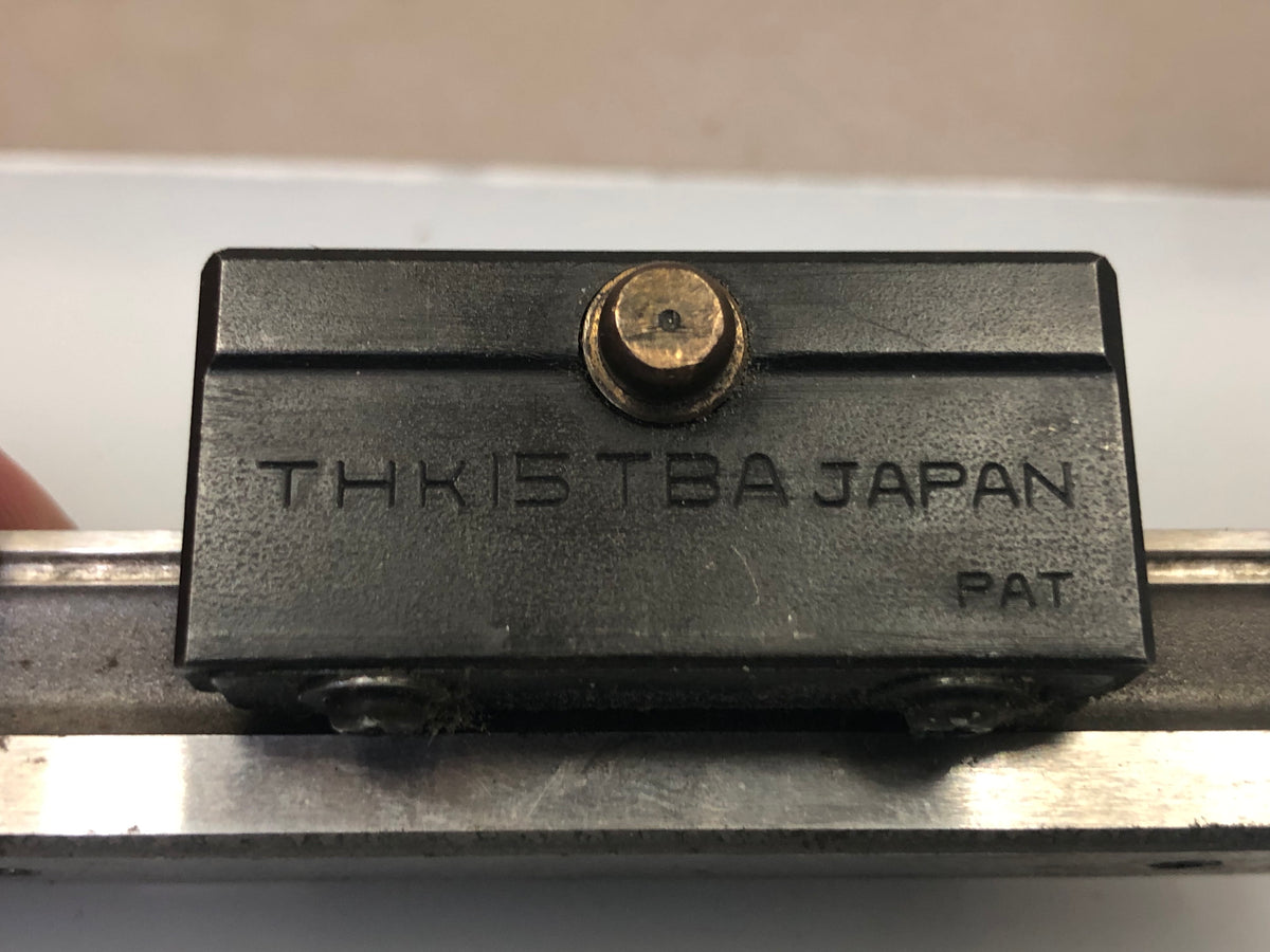 THK 15TBA Linear Bearings with 75mm Rail – Compact Linear Guide Block System