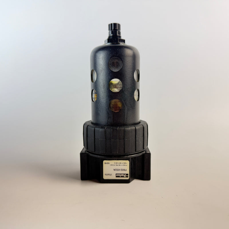 Parker Watts F602-032A F602 Series 3/8" NPT Pneumatic Air Filter 40 Micron