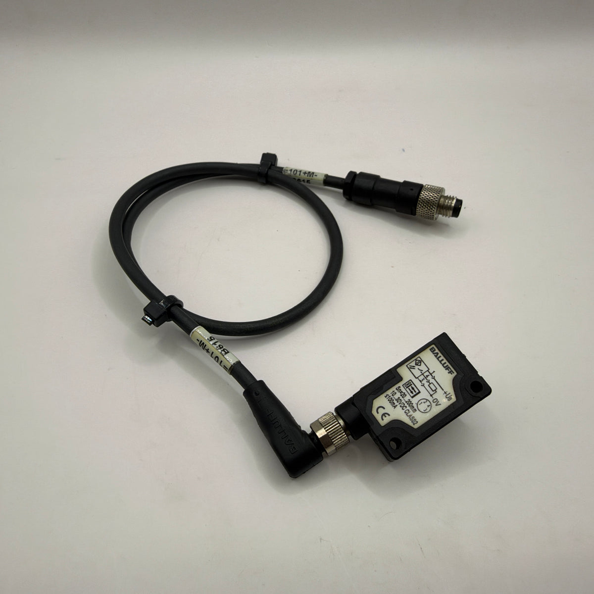BALLUFF BOS012A BOS 5K-PS-RH12-S75 Diffuse Photoelectric Sensor with BALLUFF Cable