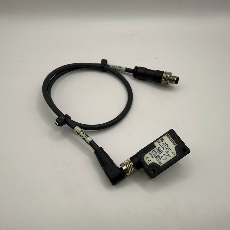 BALLUFF BOS012A BOS 5K-PS-RH12-S75 Diffuse Photoelectric Sensor with BALLUFF Cable