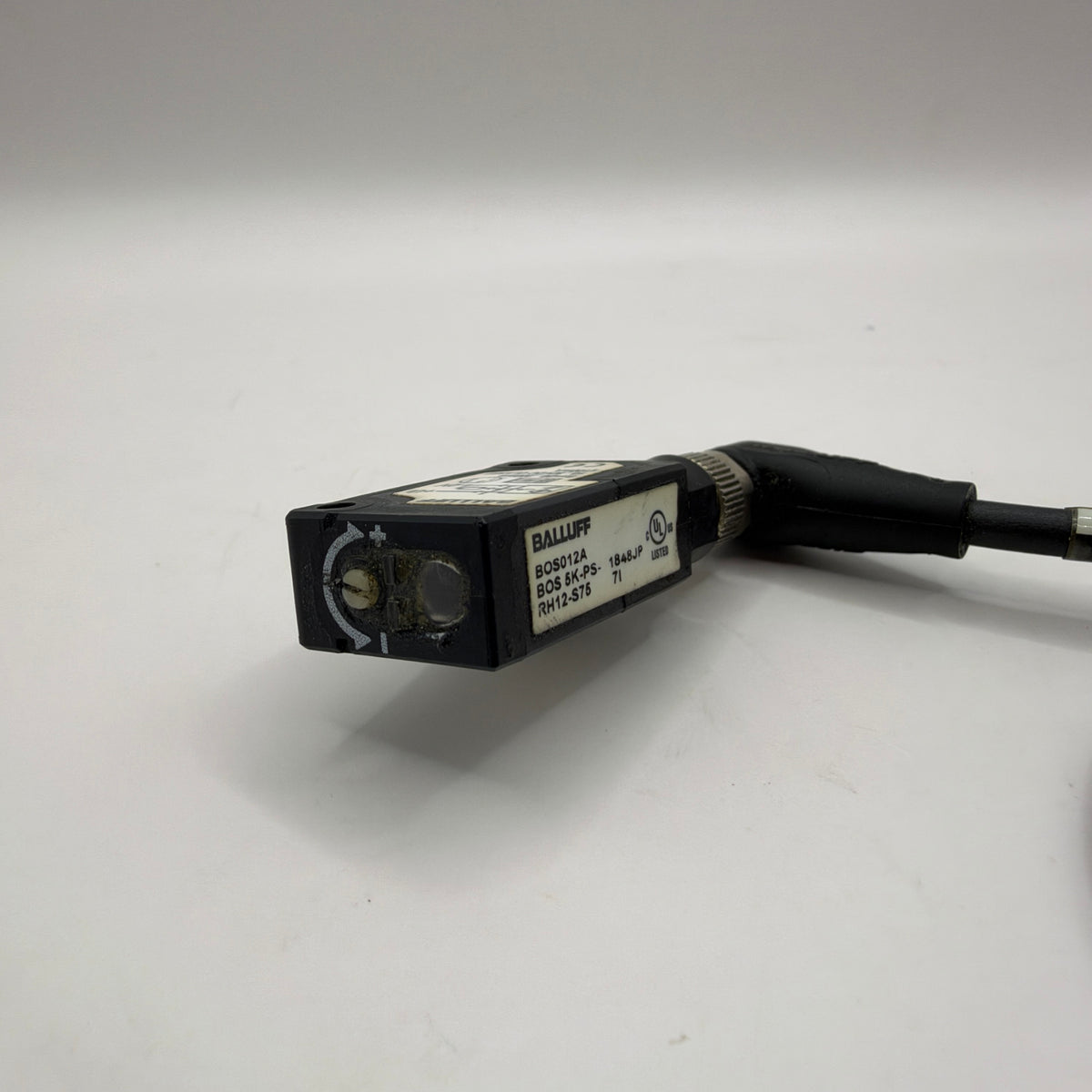 BALLUFF BOS012A BOS 5K-PS-RH12-S75 Diffuse Photoelectric Sensor with BALLUFF Cable