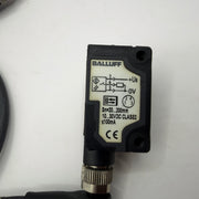 BALLUFF BOS012A BOS 5K-PS-RH12-S75 Diffuse Photoelectric Sensor with BALLUFF Cable