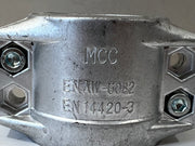 MCC Aluminum Safety Clamp 63 mm (2-1/2”) – EN14420-3 / DIN 2817 Hose Coupling DN65 PN25