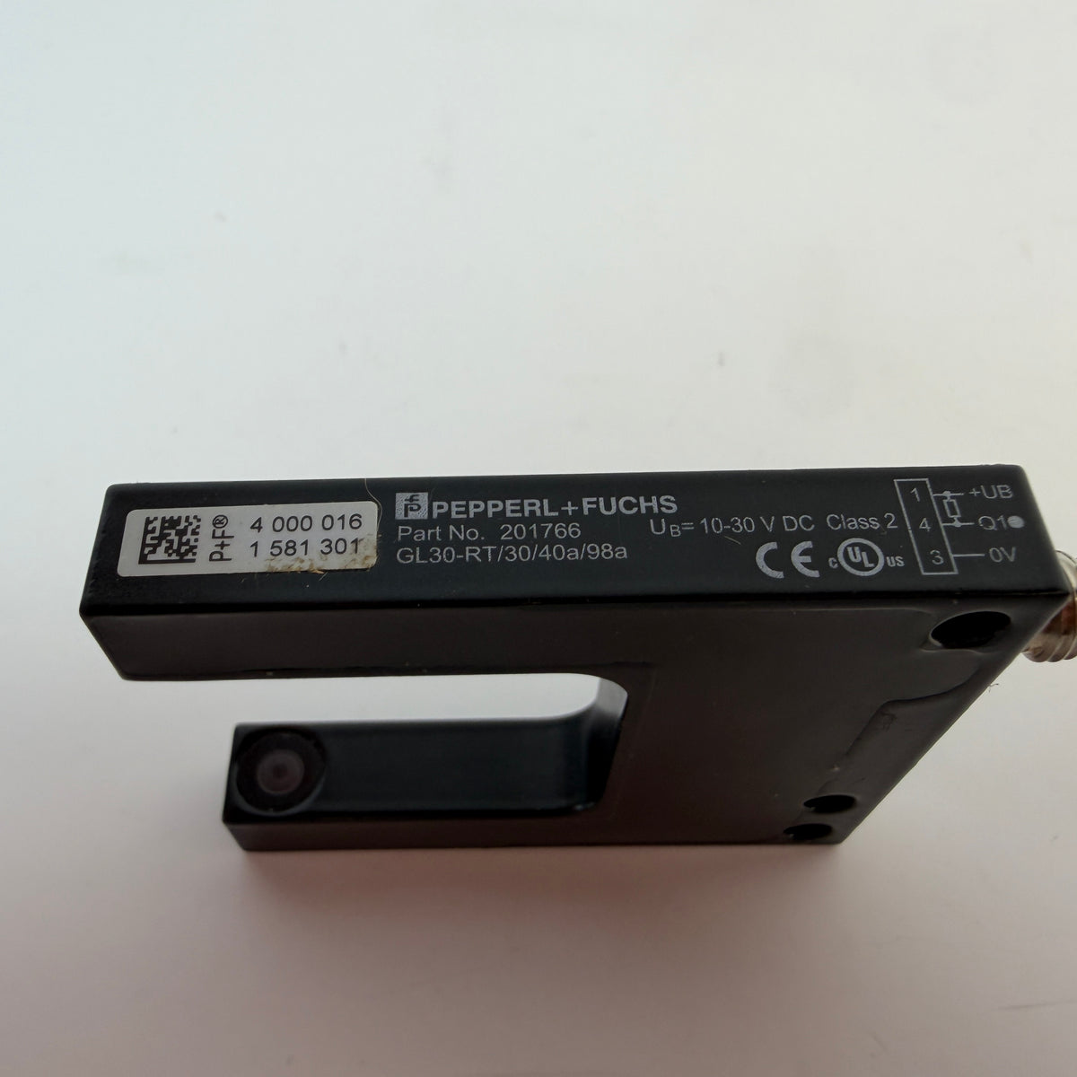 Pepperl+Fuchs 201766 GL30-RT/30/40a/98a Photoelectric Slot Sensor 30mm NPN