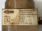 Hema-Hydraulik HZ180-013-25/18-19-DBG Hydraulic Cylinder – 180 Bar
