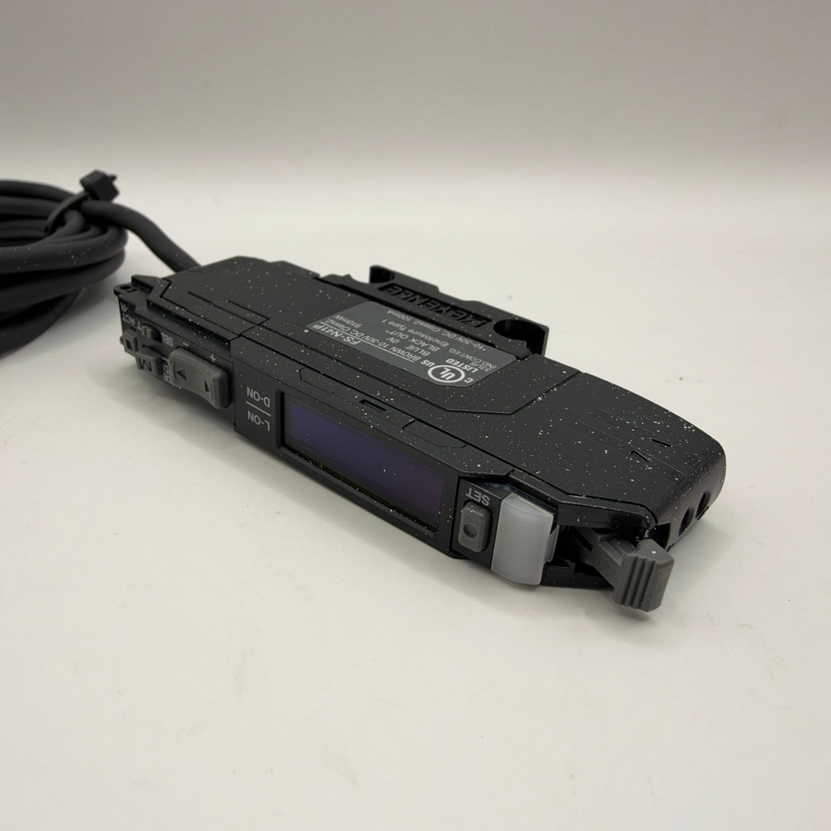 KEYENCE FS-N41P Digital Fiber Optic Sensor Amplifier PNP with 2m Cable