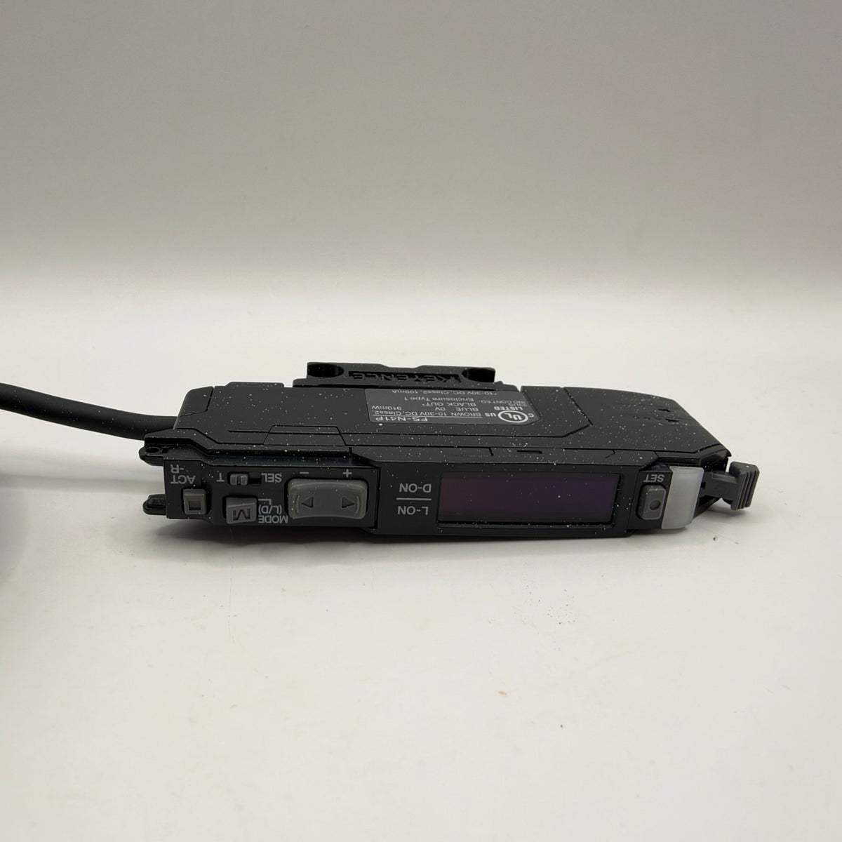 KEYENCE FS-N41P Digital Fiber Optic Sensor Amplifier PNP with 2m Cable