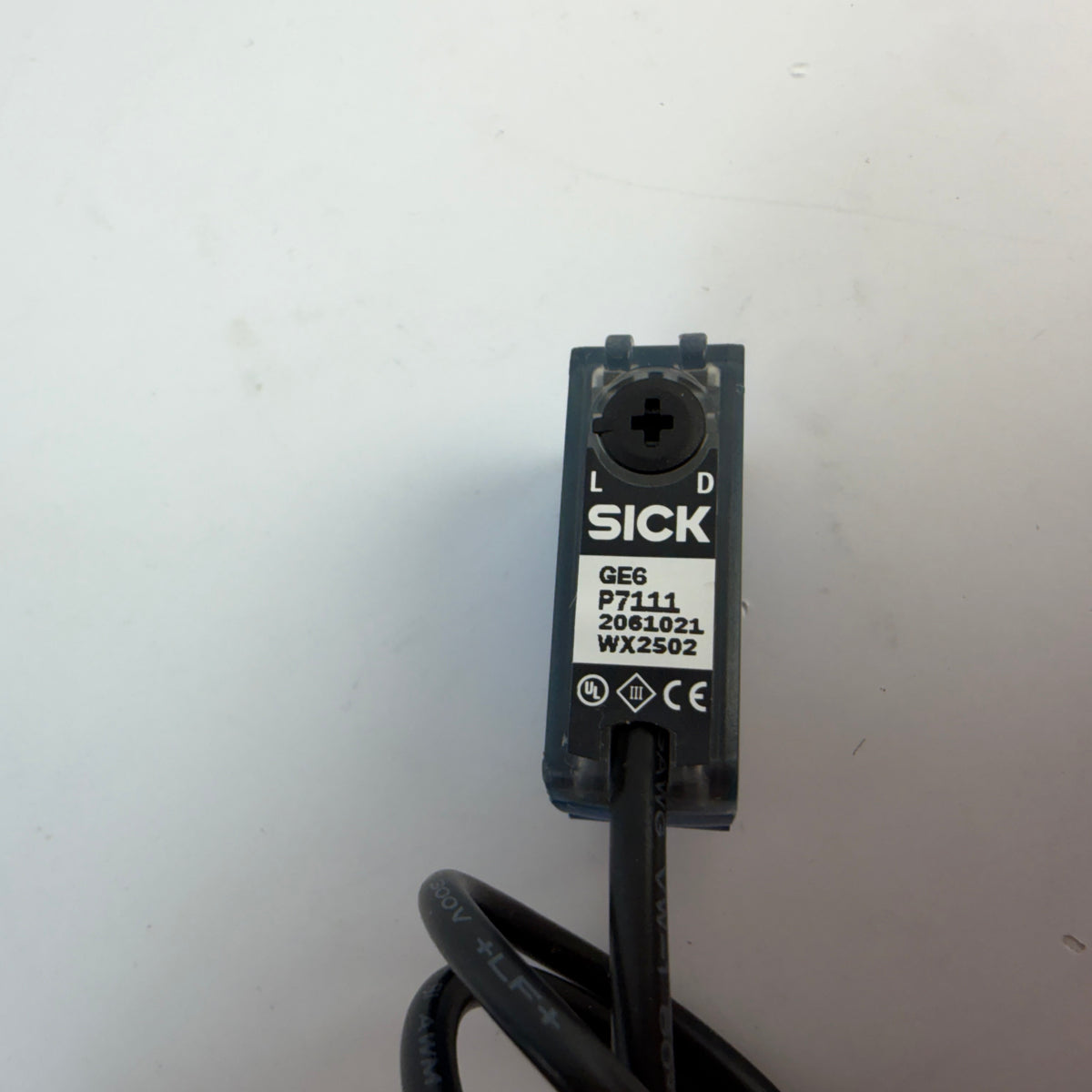 SICK GE6-P7111 2061021 G6 Through-Beam Photoelectric Receiver PNP M12