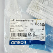 OMRON E2B-M18KS08-M1-B1 M18 Inductive Proximity Sensor 8mm PNP NO M12