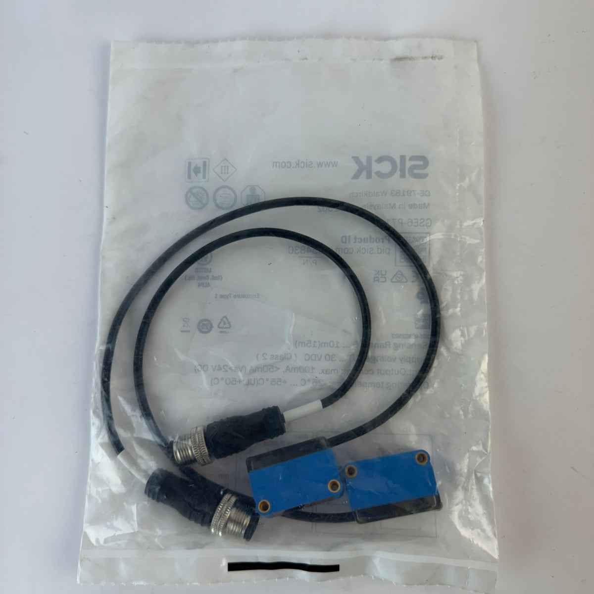 SICK GSE6-P7111 1054830 Through-Beam Photoelectric Sensor Set GS6-D7311 + GE6-P7111