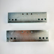 Lot of 2 Bosch Rexroth 3842210834 Mounting Plates 25x60x220 for HP 2