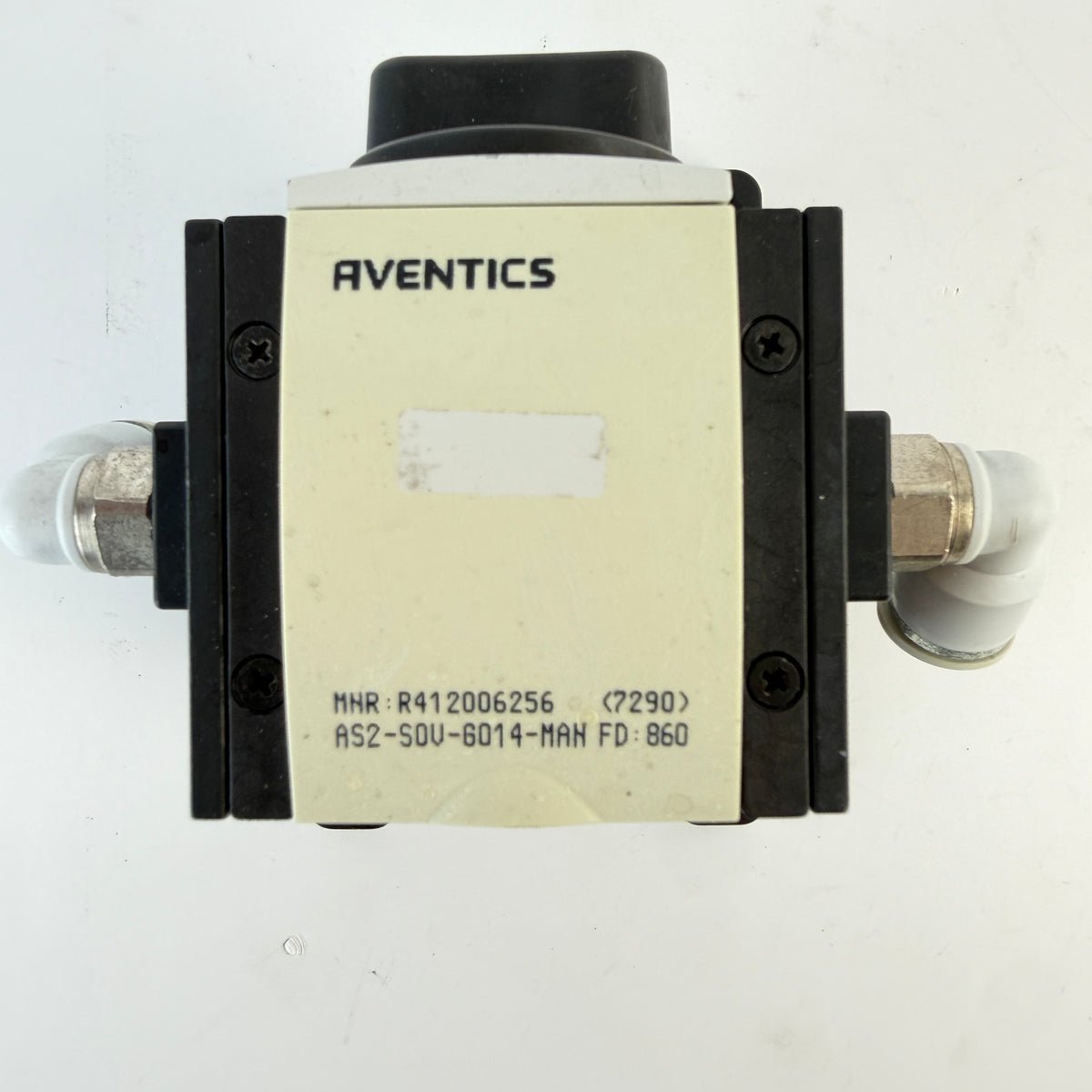 AVENTICS R412006256 AS2-SOV-G014-MAN 3/2 Pneumatic Shut-Off Valve G1/4