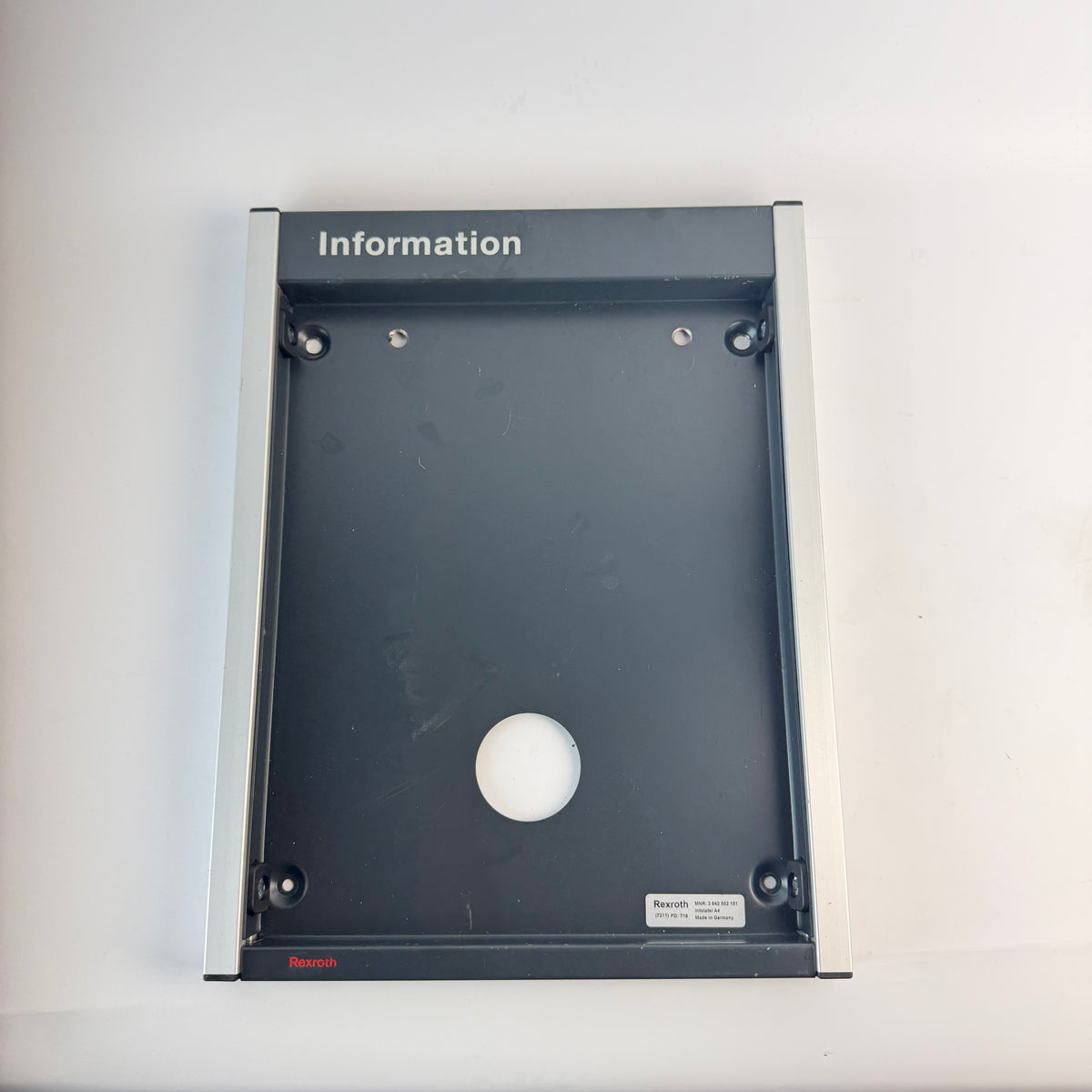 Bosch Rexroth 3842502151 Information Board A4 Industrial Workstation Display