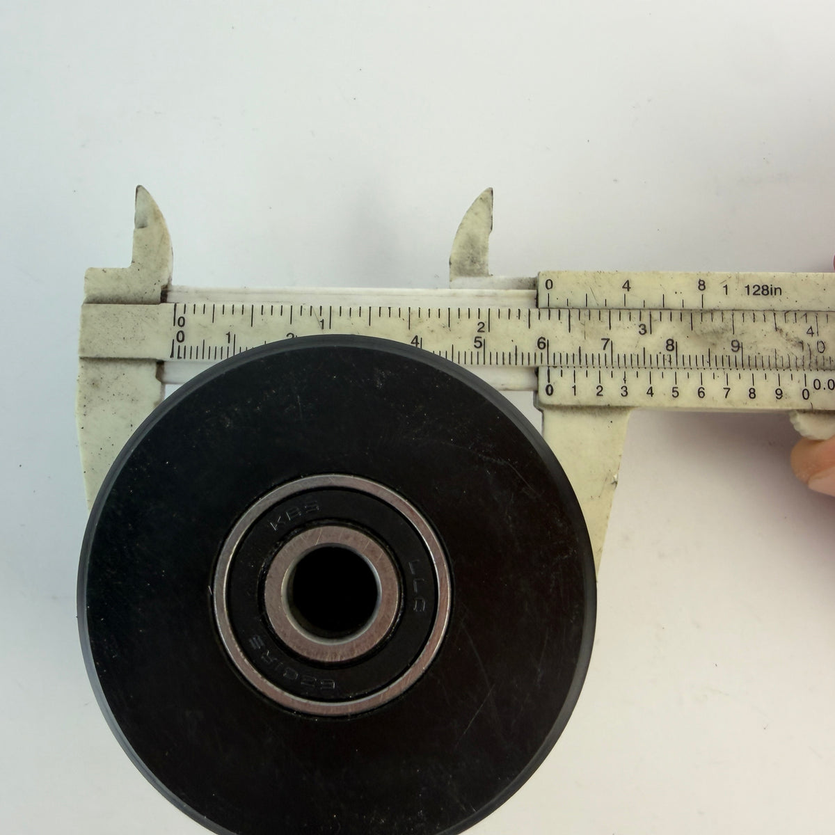 Lot of 7 Conveyor Guide Rollers with KBS 6201RS Bearings 70mm x 45mm