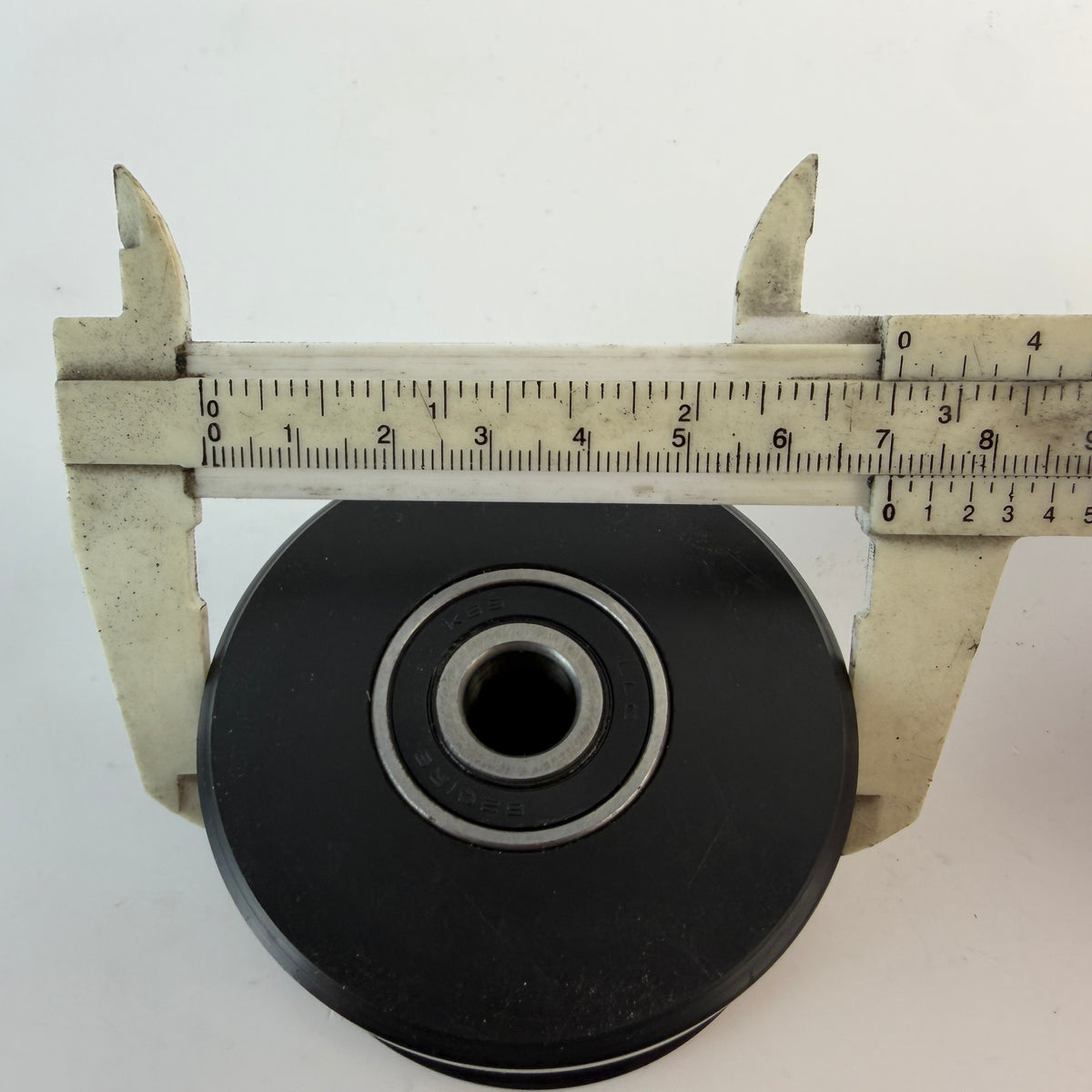Lot of 7 Conveyor Guide Rollers with KBS 6201RS Bearings 70mm x 45mm