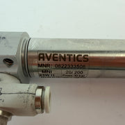AVENTICS 0822333508 MNI ISO 6432 Pneumatic Cylinder 20mm Bore 200mm Stroke