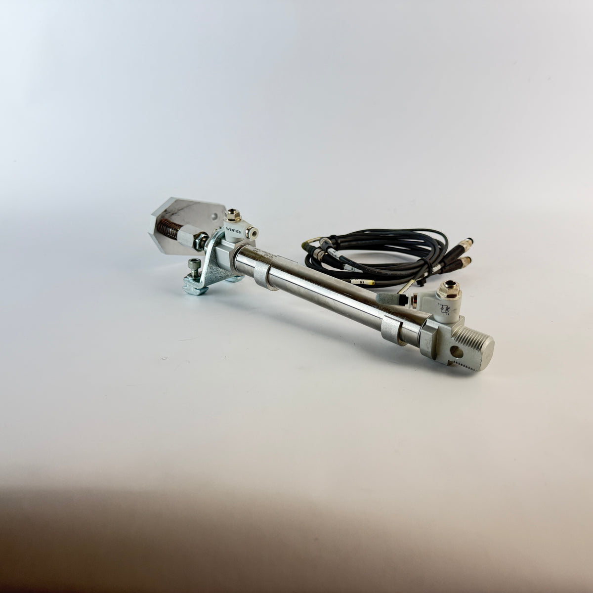 AVENTICS 0822333206 MNI Pneumatic Cylinder 20x125mm with 2 Sensors & Spring End Assembly