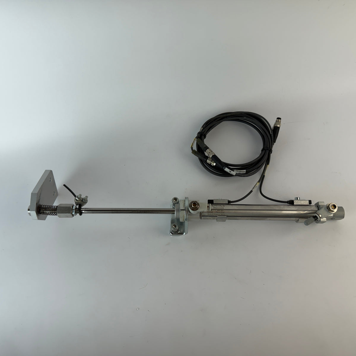 AVENTICS 0822333206 MNI Pneumatic Cylinder 20x125mm with 2 Sensors & Spring End Assembly