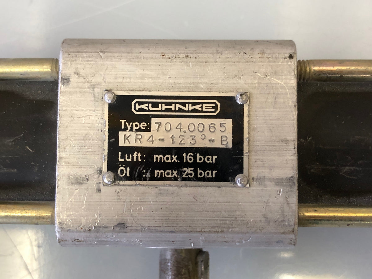 KUHNKE KR 4‑123GRAD‑B Rotary Actuator Drehantrieb