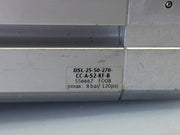 FESTO DSL‑25‑50‑270‑CC‑A‑S2‑KF‑B Swivel‑Linear Unit – 25 mm Bore, 50 mm Stroke