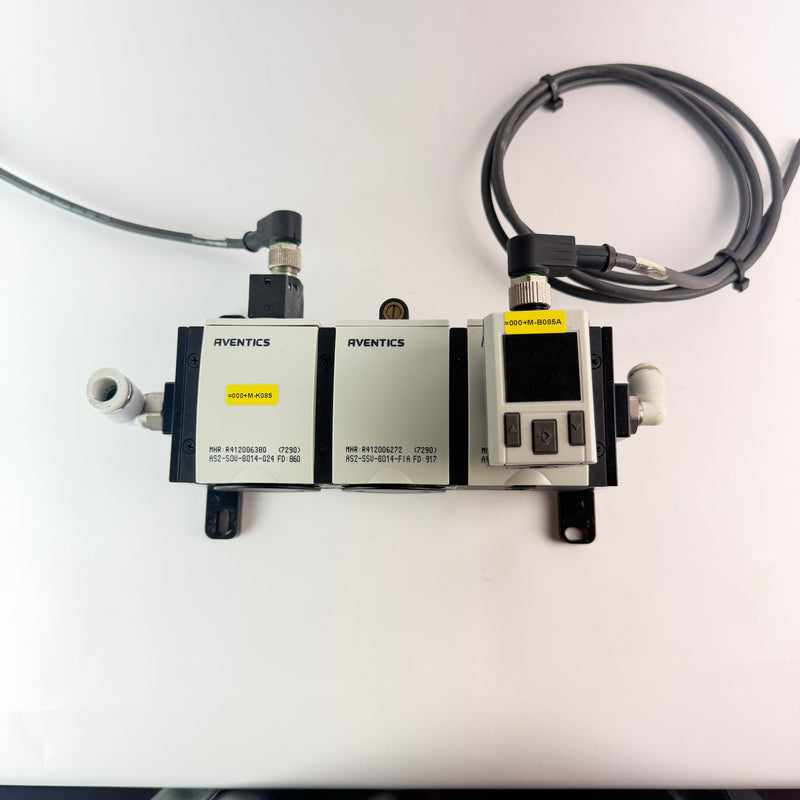 AVENTICS AS2 Pneumatic Air Preparation Assembly R412006380 R412006272 R412006250 with PE5 R412010767