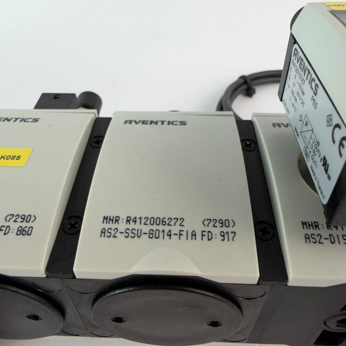 AVENTICS AS2 Pneumatic Air Preparation Assembly R412006380 R412006272 R412006250 with PE5 R412010767