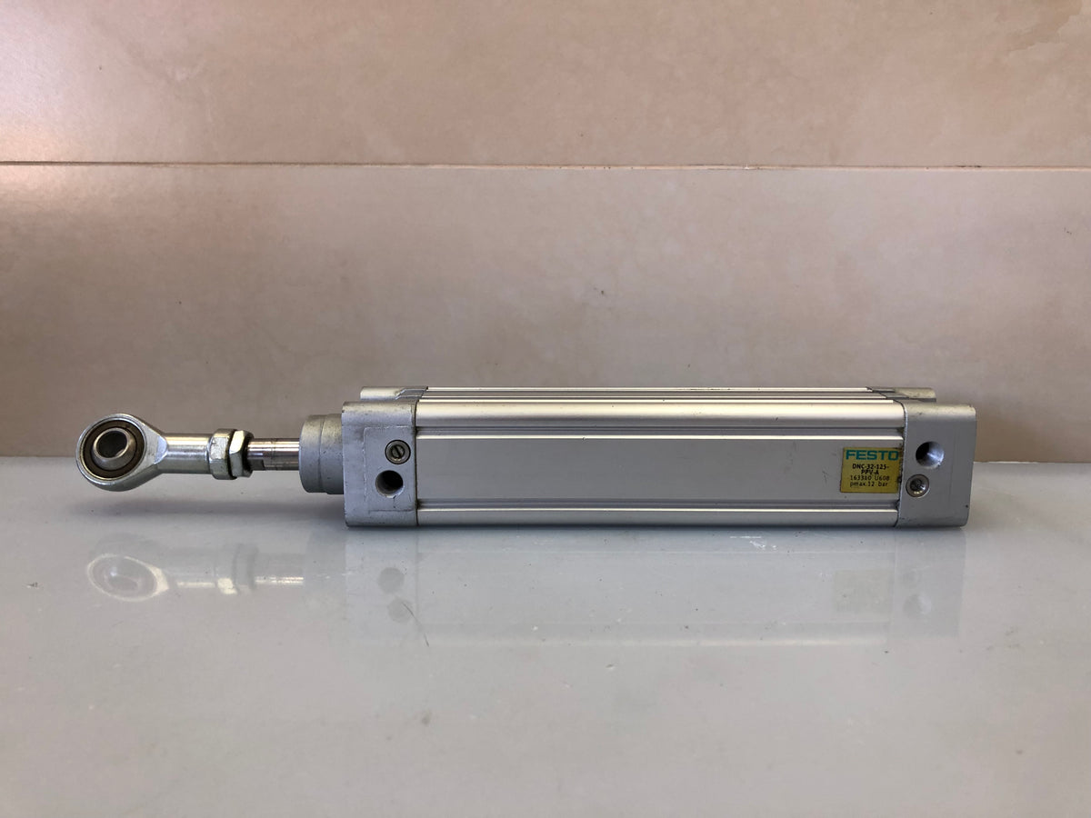 FESTO DNC‑32‑125‑PPV‑A ISO Cylinder – 32 mm Bore, 125 mm Stroke (P/N 163310)