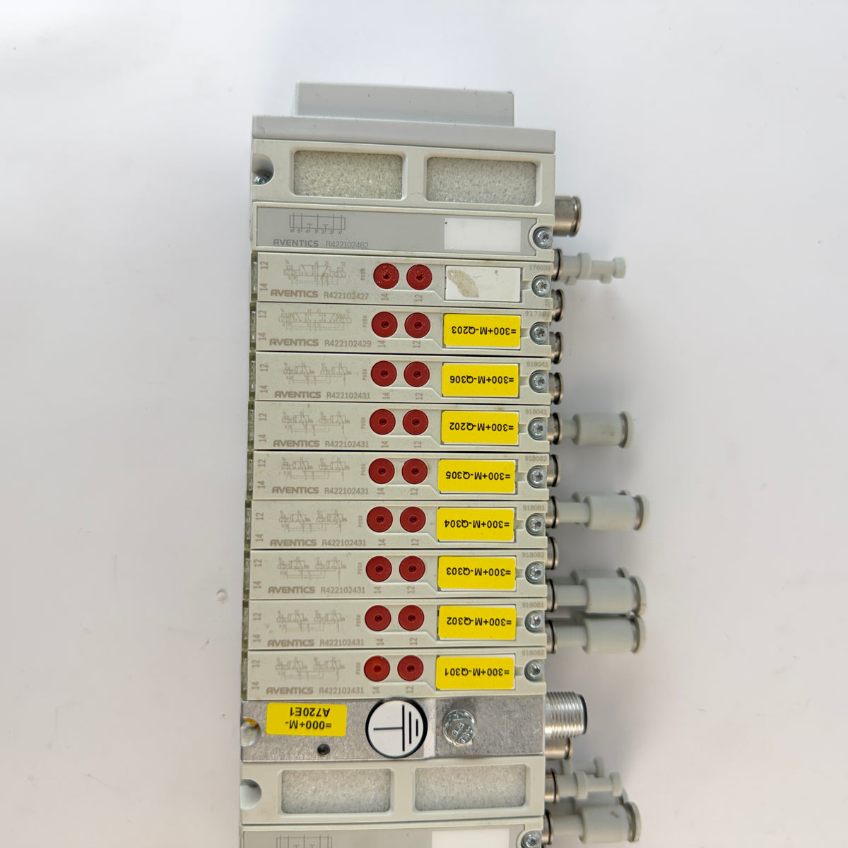 AVENTICS R480774661 AV03 Valve Island with AES-D-BC-ECAT EtherCAT & I/O Modules