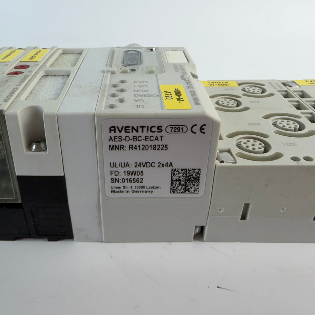 AVENTICS R480774661 AV03 Valve Island with AES-D-BC-ECAT EtherCAT & I/O Modules
