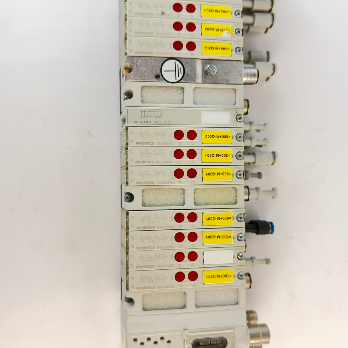 AVENTICS R480774698 AV03/AV05 Valve Island with AES-D-BC-ECAT EtherCAT & I/O Modules
