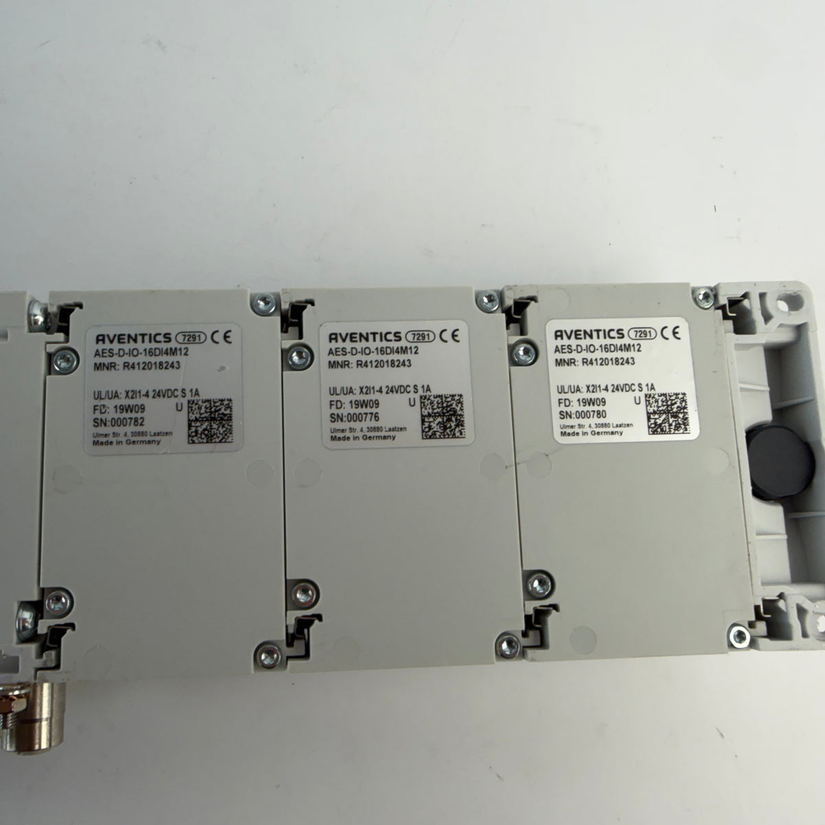 AVENTICS R480774698 AV03/AV05 Valve Island with AES-D-BC-ECAT EtherCAT & I/O Modules