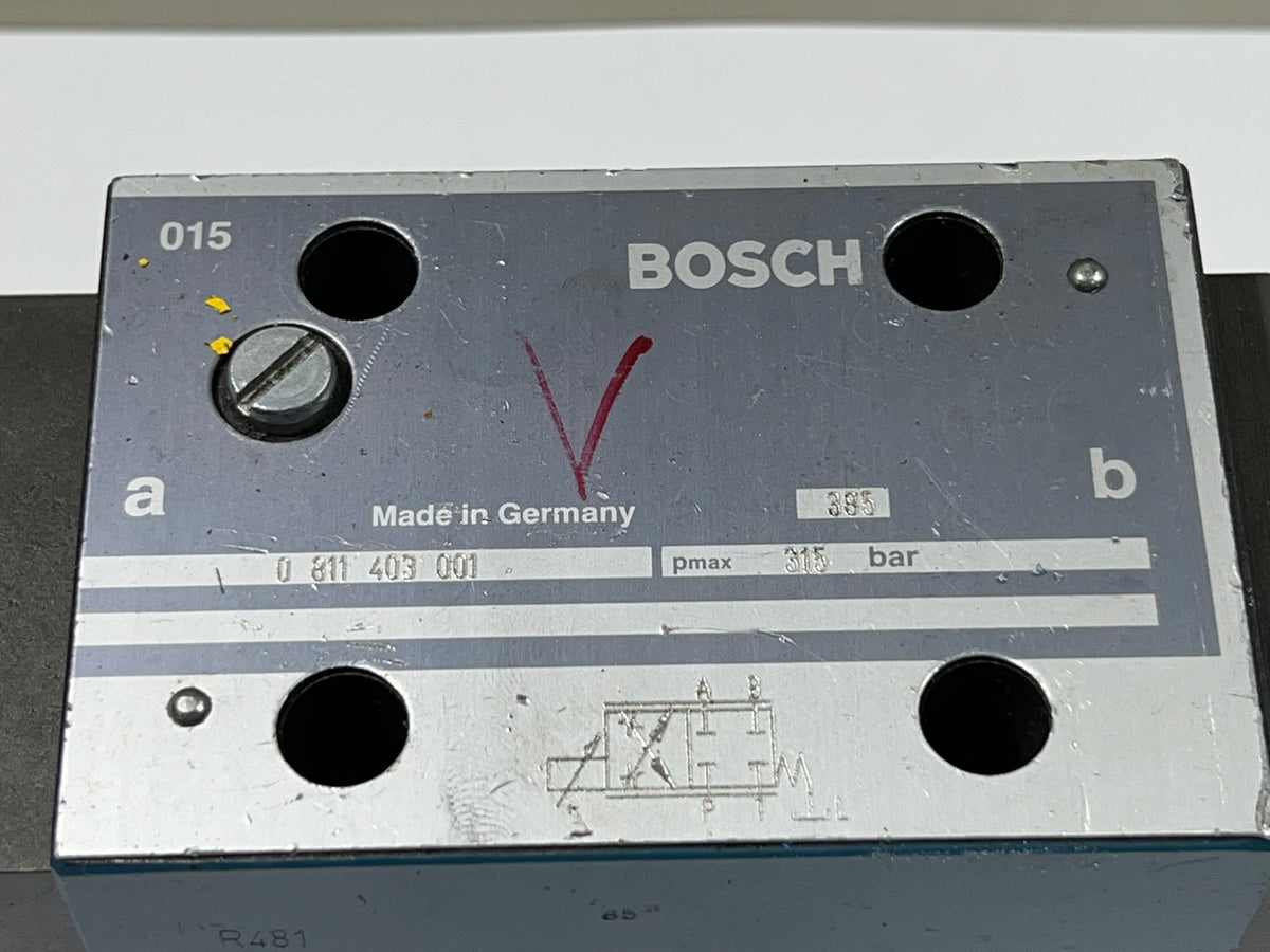 1x BOSCH Servo Proportional Valve 0 811 403 001