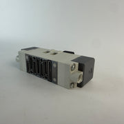 SMC VQ7-6-FG-D-3NR 5-Port 2-Position Double Solenoid Valve 24VDC