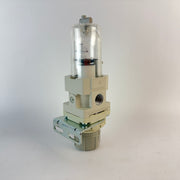 SMC AW30-03BG-A Modular Filter Regulator 3/8" with Mounting Bracket