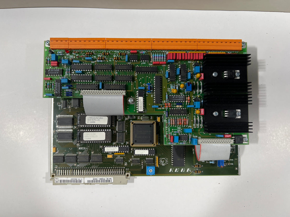 1x KEBA / Engel E-8-ANALOG 1865 Control Board with E-ANA-SUB2