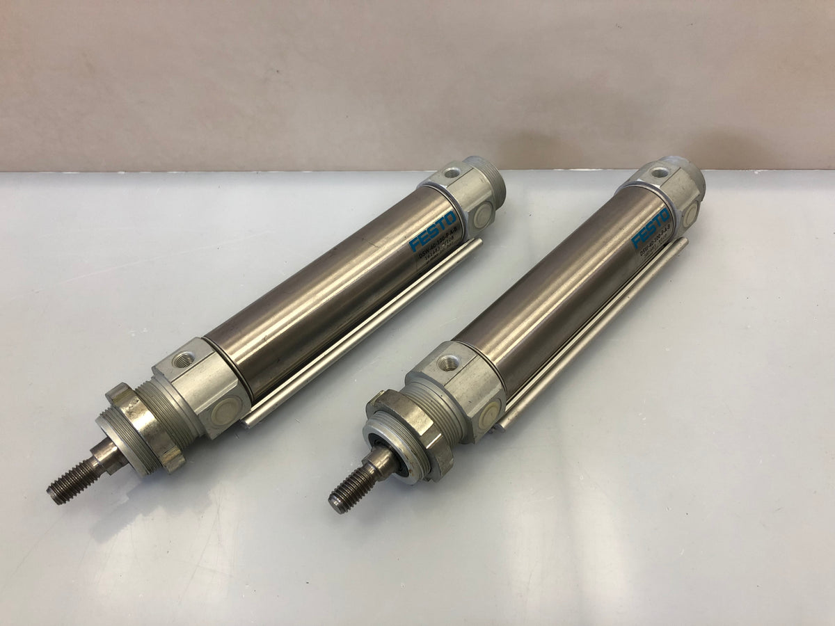 1x Festo DSW-40-100-P-A-B 161483 Pneumatic Cylinder 40mm Bore 100mm Stroke