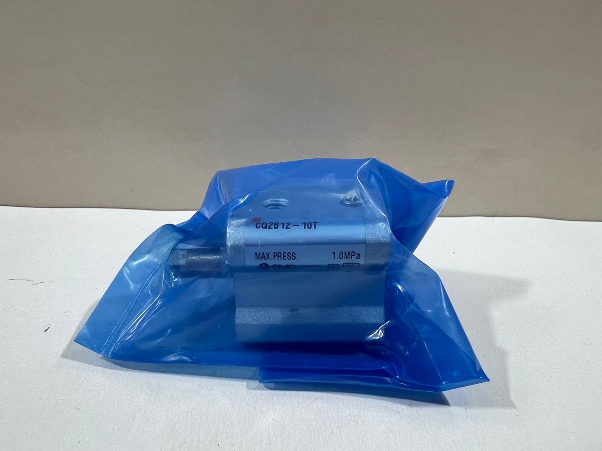 1x SMC Type CQ2B12-10T Compact Cylinder Single Acting Single Rod Spring Extend
