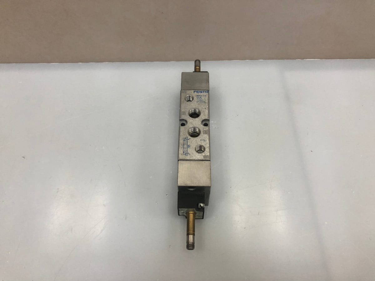 Festo MFH-5/3-G-1/4-B Solenoid Valve MFH Series 5/3 Way 1/4" Port