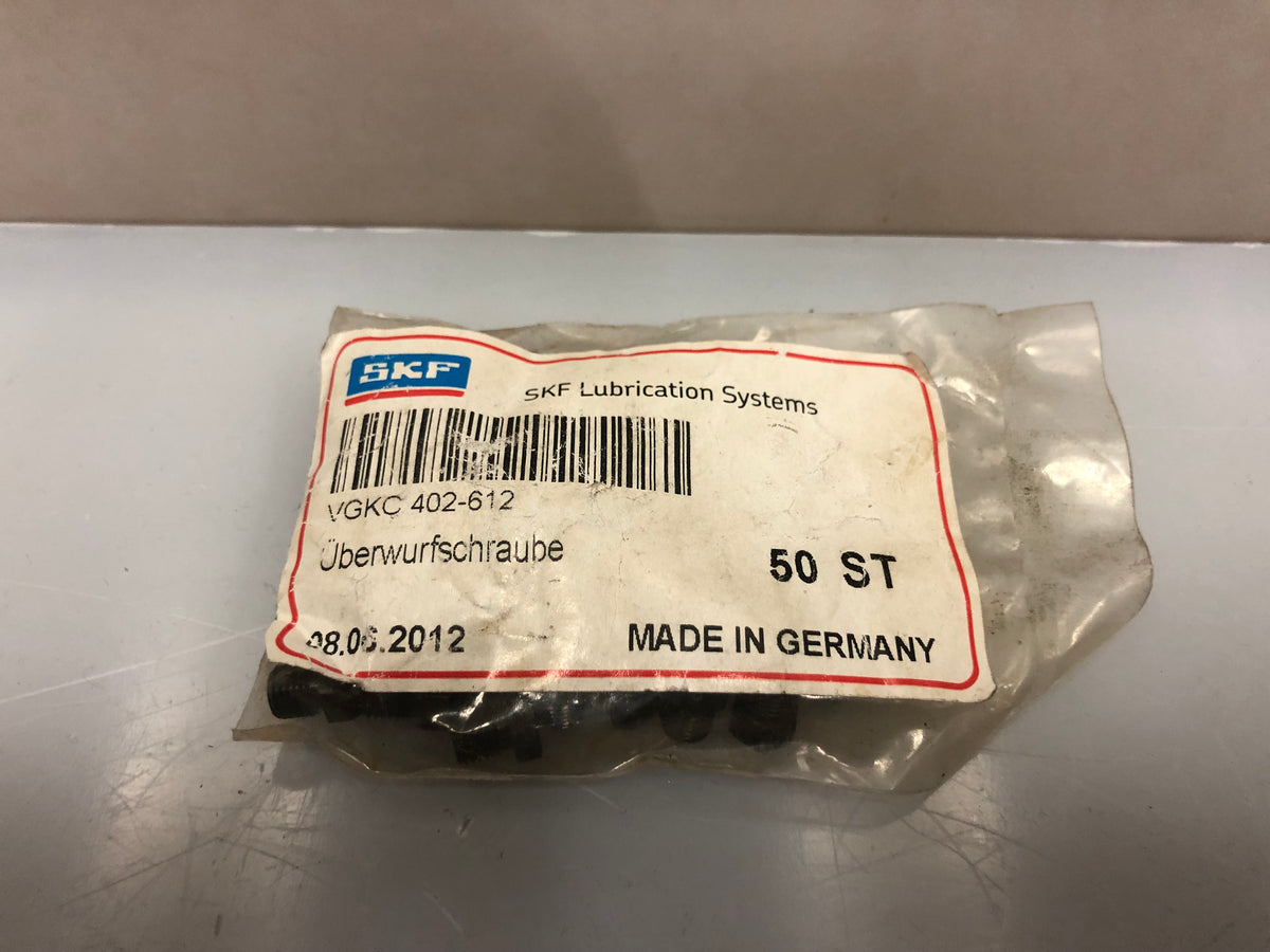 SKF VGKC 402-612 Union Screw Überwurfschraube – Lot of 50 pcs