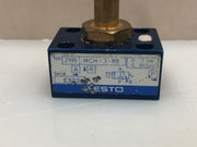 1x  Festo MCH-3-1/8 Pneumatic 3-Port Directional Valve E802 Typ 2199 – 1/8" Ports